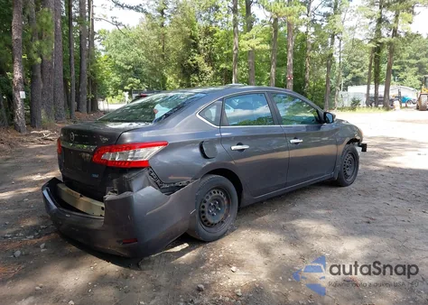 2014 Nissan Sentra Sv z USA, uszkodzony, nr VIN 3N1AB7AP6EL653917